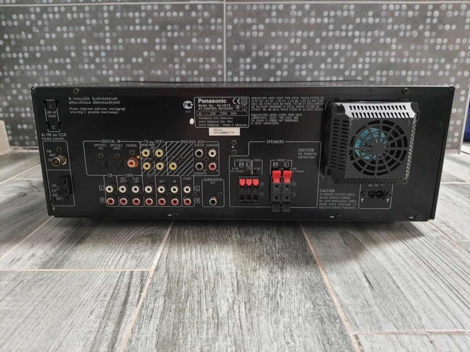 Ресівер Panasonic SA-HE75 - Н+ клас. Якісна  "схемотехніка". Звук!