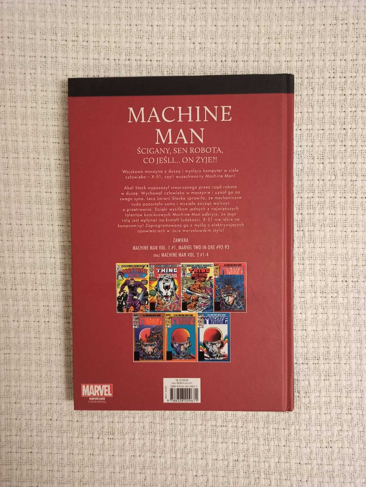 Superbohaterowie Marvela  27   Machine Man komiks