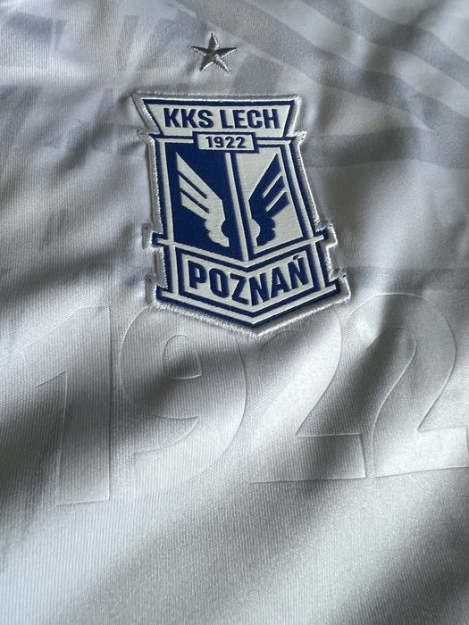 Nowa koszulka wyjazdowa Lech Poznań 2023 unikat Cukierasy rozm. XL