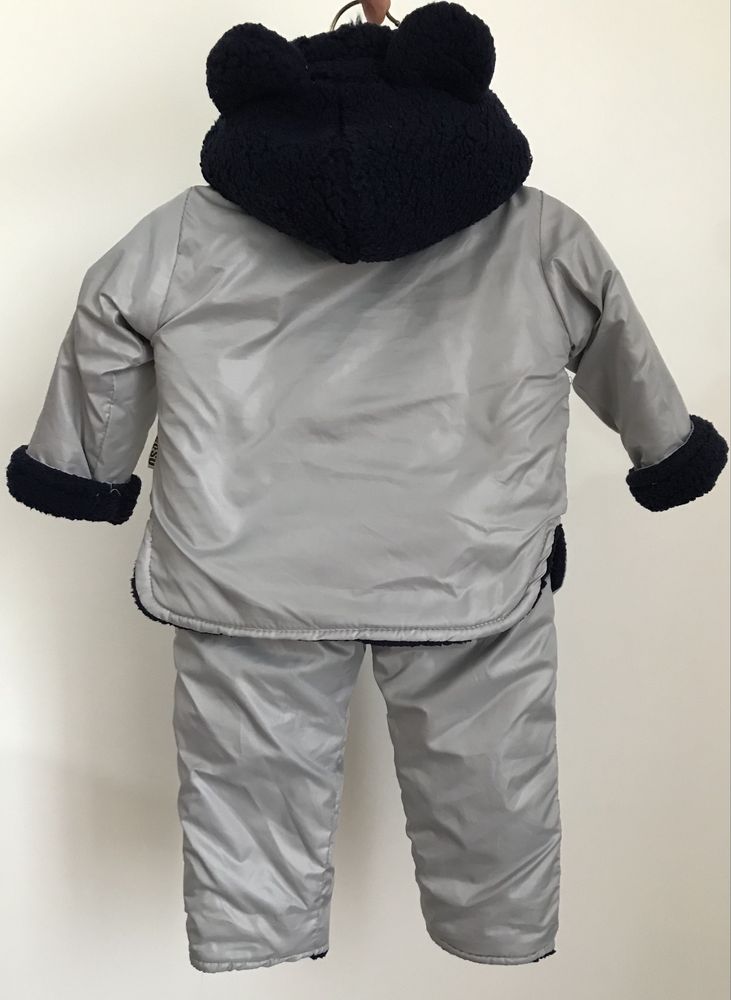 Дитячий утеплений костюм трійка фірми Soso baby  на дитину 3-6 місяців