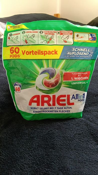 3 opakowania kapsułek Niemieckich Ariel