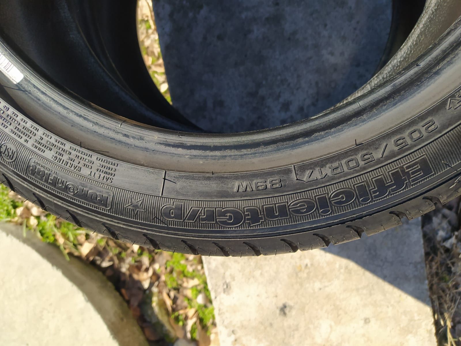 Шины 205/50 R17 Goodyear резина бу лето