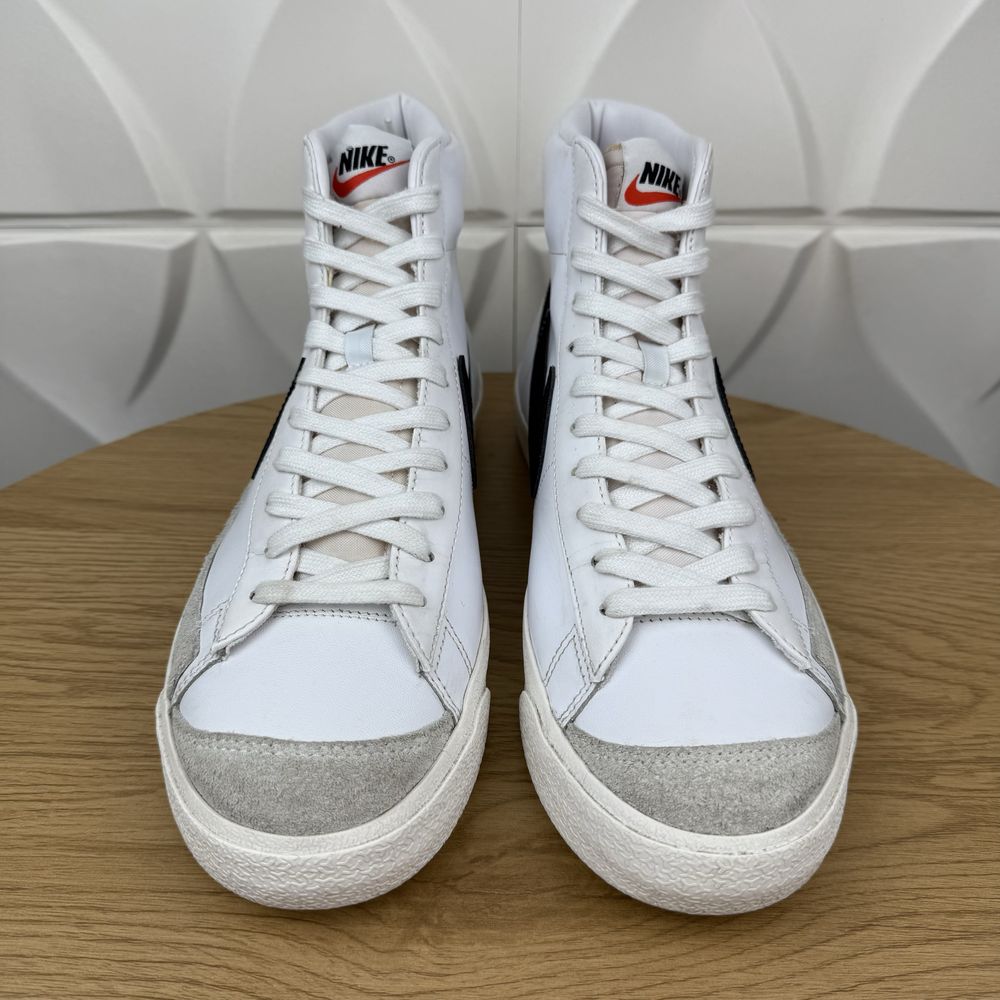 Чоловічі оригінальні шкіряні кеди Nike blazer mid 77