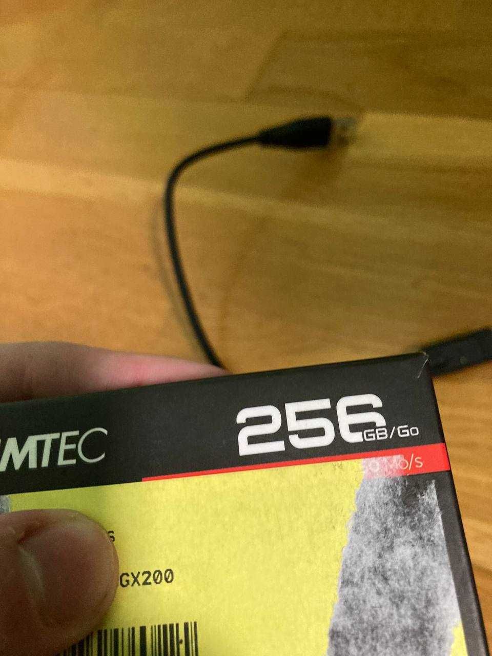 SSD накопичувач Emtec Portable X200 256 GB.  SSD. 256GB