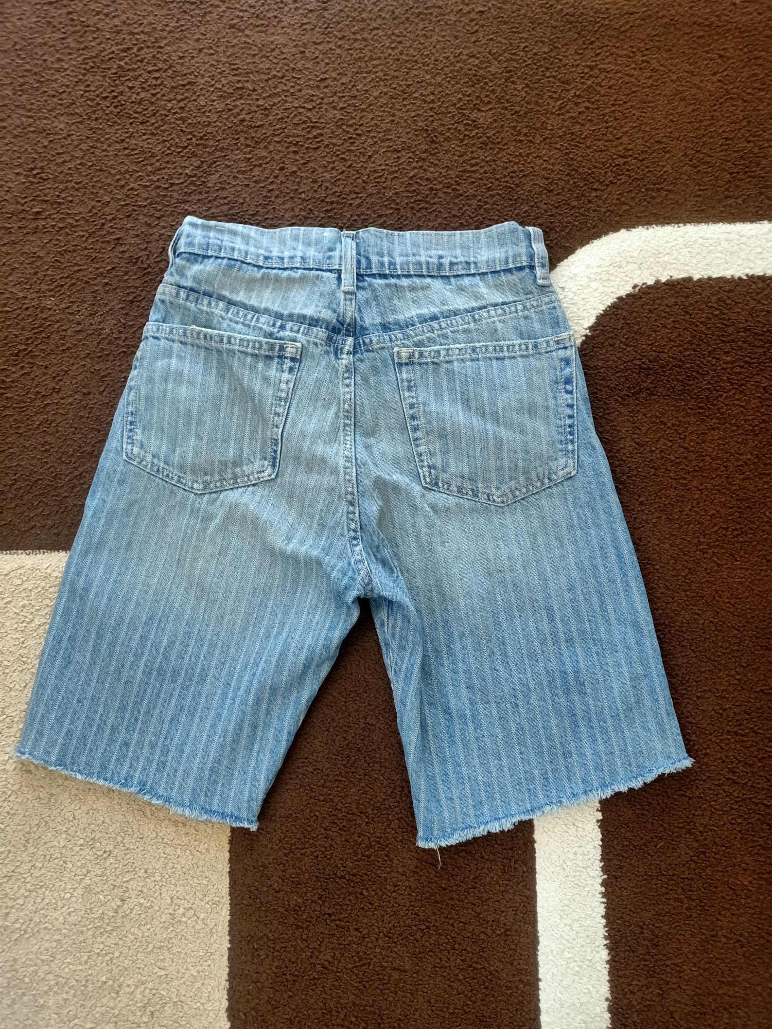 Spodenki Bermudy jorts jeansowe Zara