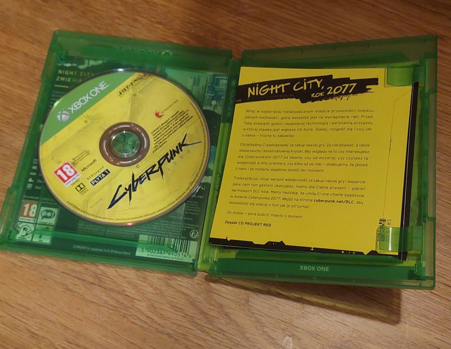 Cyberpunka 2077 Xbox Series X/Y one