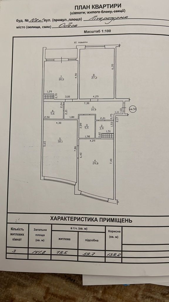 8 ст.Б. Фонтана. Шикарная 3 ком кв. Литературная 12 А .