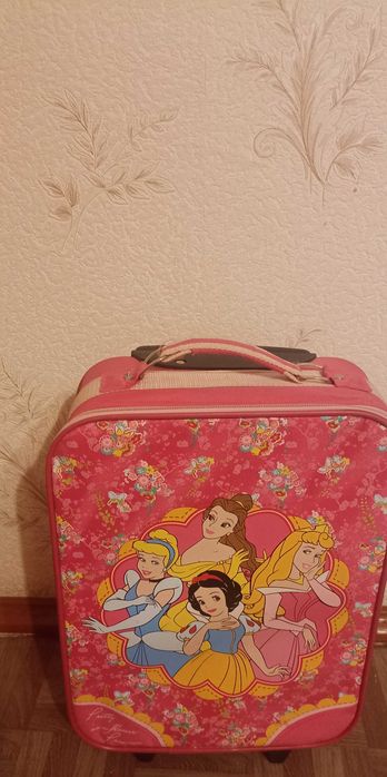 Валіза /чемодан дитяча на колесах з телескопічною ручкою