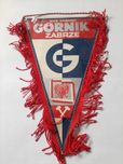 Górnik Zabrze proporczyk Mistrz Polski Puchar Polski