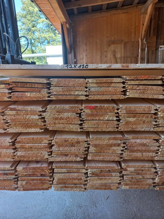 Producent boazeria, szalówka, podbitka sosnowa 1 gat Gr. 12mm x 120mm