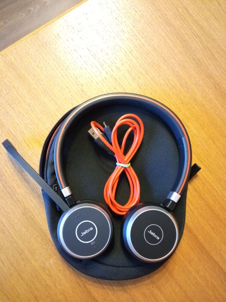 Jak nowy zestaw słuchawkowy headset Jabra evolve 65 MS HS018W