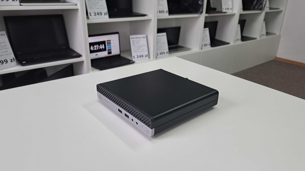 Mini PC do domu i biura HP ProDesk 400 G4 i3-8gen 16GB 256SSD Klasa A