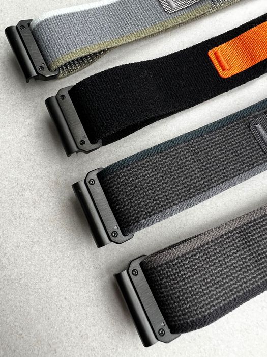 Ремінець нейлоновий на Garmin Quick Fit 20мм 22мм 26мм / липучка