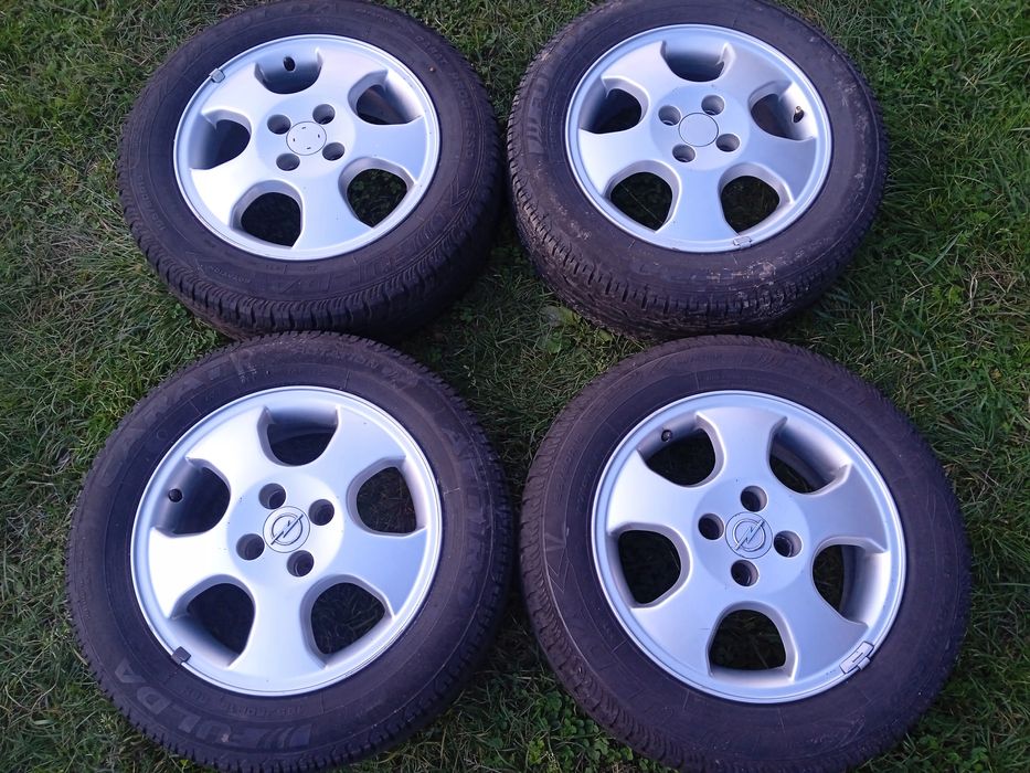 felgi aluminiowe 4x100 opel corsa combo astra g vectra opony lato 195/