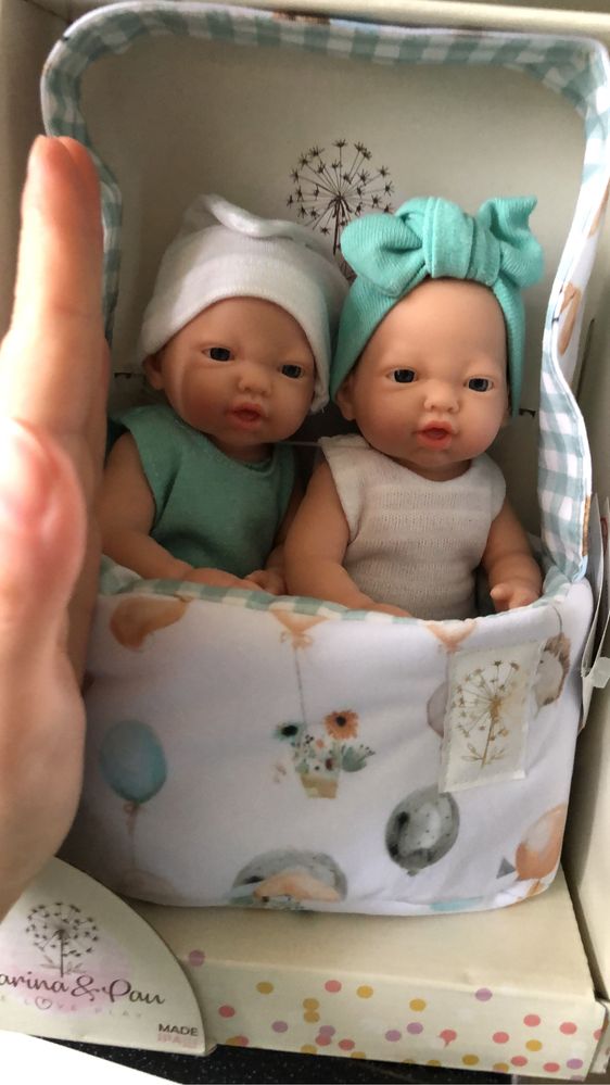 Prezent na dzień dziecka hiszpańska lalka lalki bliźniaki twins