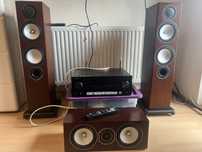 Wzmacniacz pioneer VSX-930-K plus kolumny monitor audio rx6