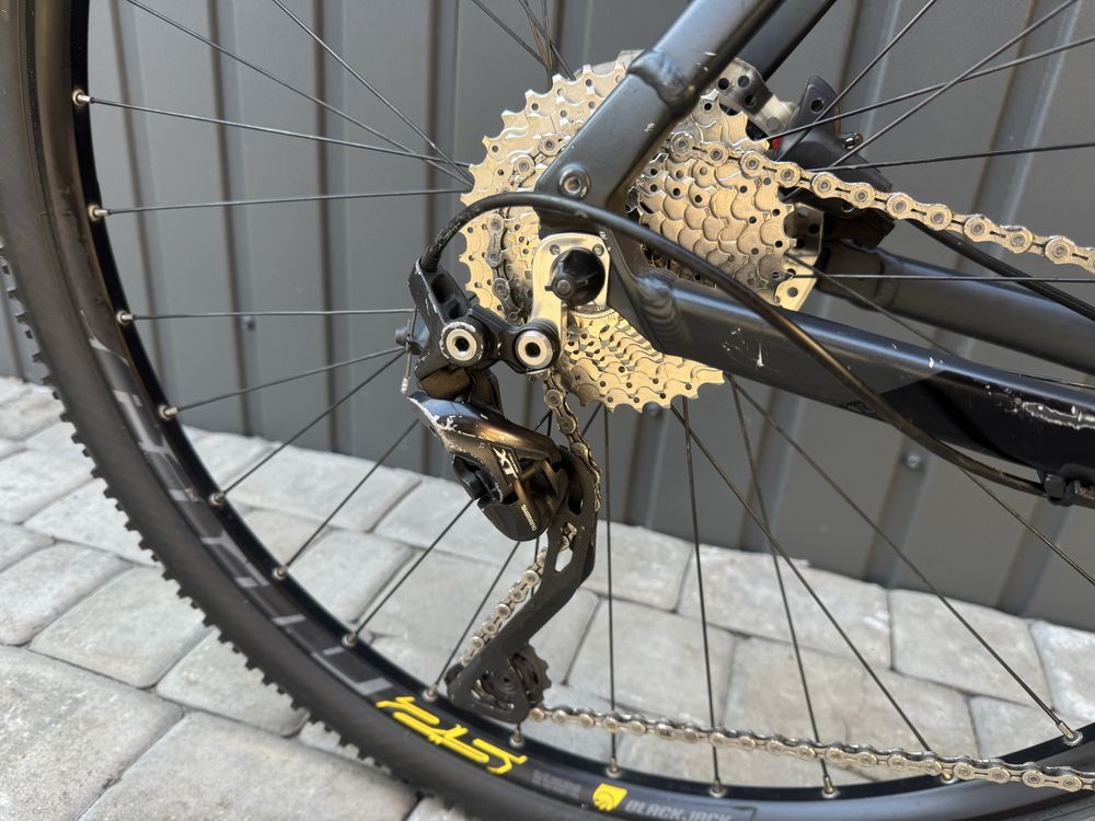 Велосипед Cube Cross Pro. RockShox Paragon, Shimano XT RD-T8000