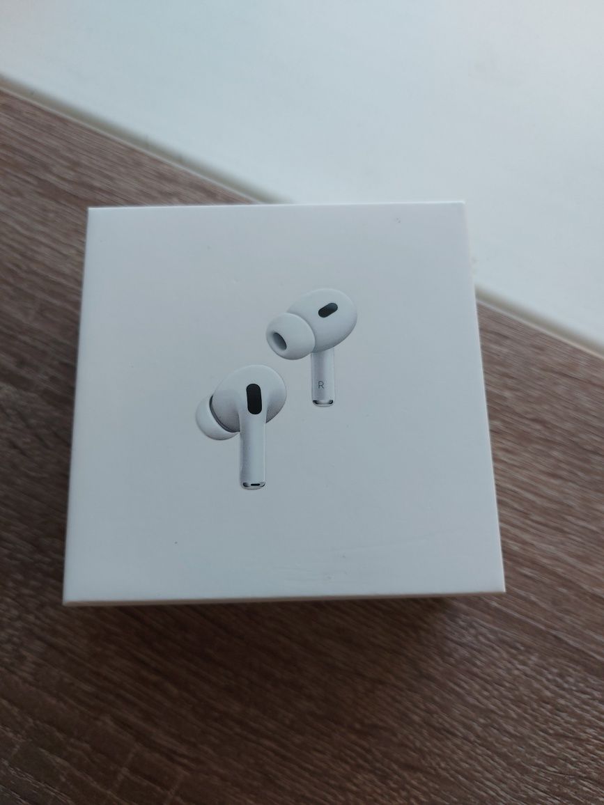 Słuchawki Apple Airpods Pro 2 zaplombowane na gwarancji + etui