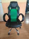 Fotel obrotowy gameingowy zielony