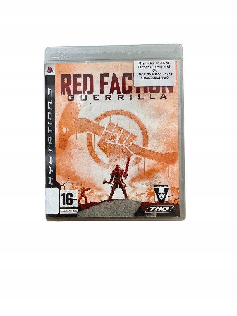 Gra Red Faction: Guerrilla Playstation 3 Ps3 Używana