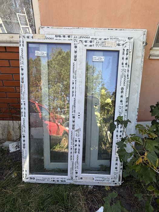 Вікна металопластикові , майже нові, у використанні не були