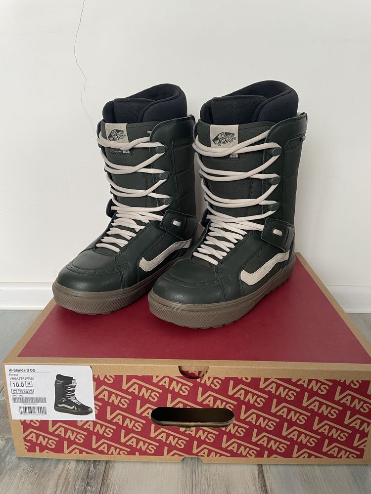 Сноубодичні черевики [як нові] 42.5-43(us 10) Vans Hi-Standard OG