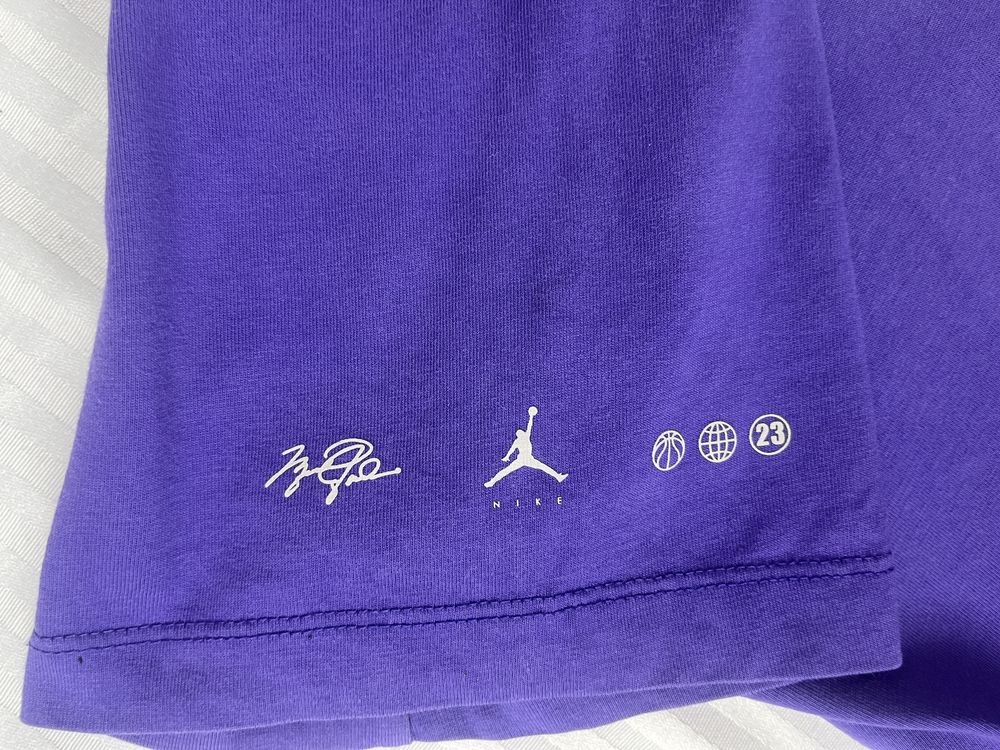 Koszulka Nike jordan koloru fioletowego