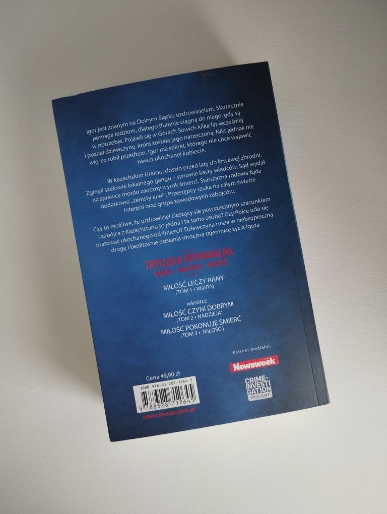 Nowa książka " Miłość leczy rany"