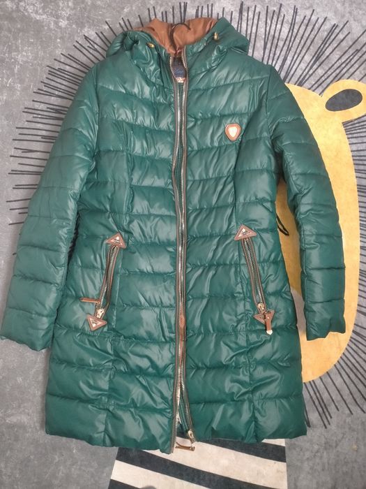 Довга куртка пуховик парка