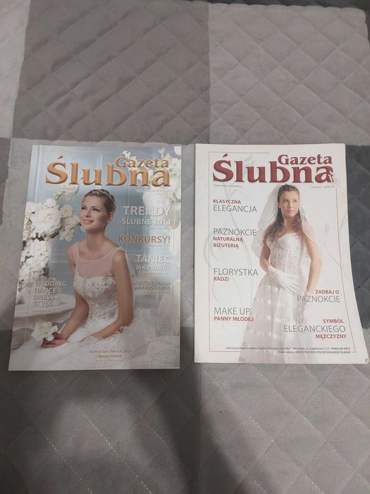Gazeta ślubna 2 sztuki
