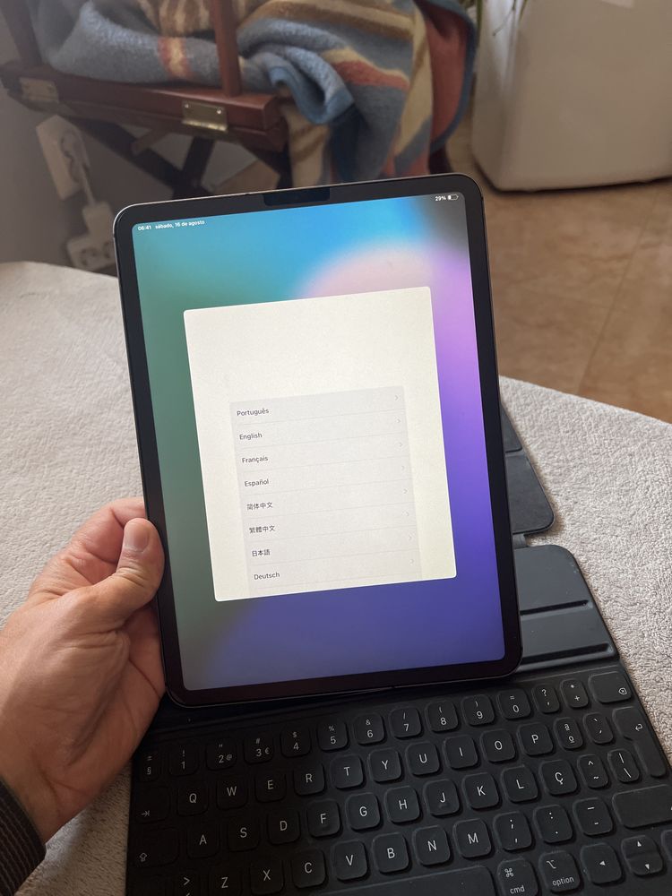 Ipad Pro 2018 com capa