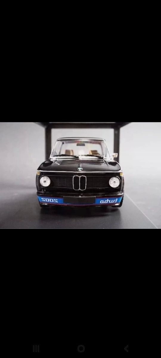 Carro 1/18  Minichamps Bmw 2002 Turbo Edição limitada