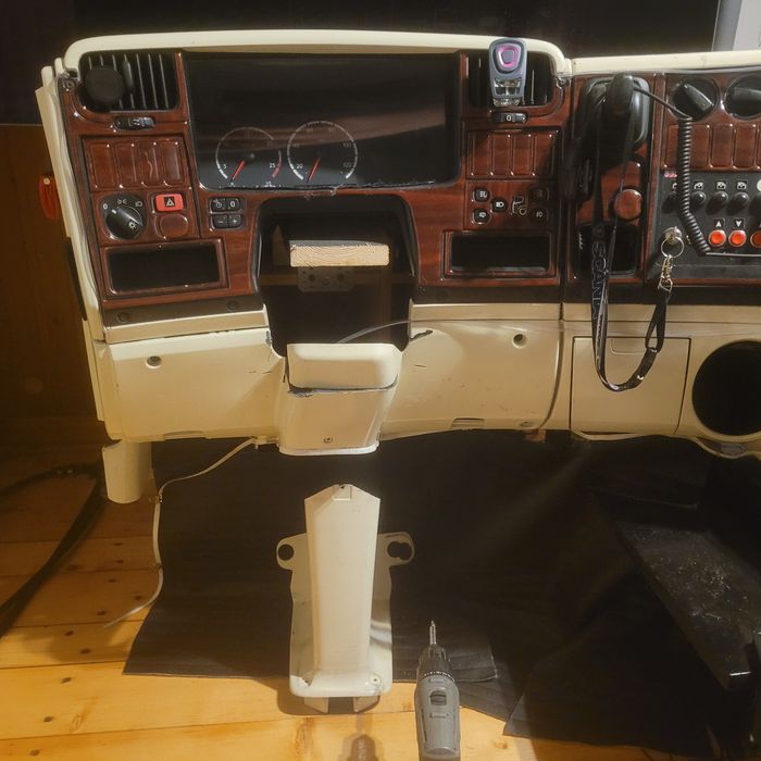 Scania deska, symulator button box, ets2