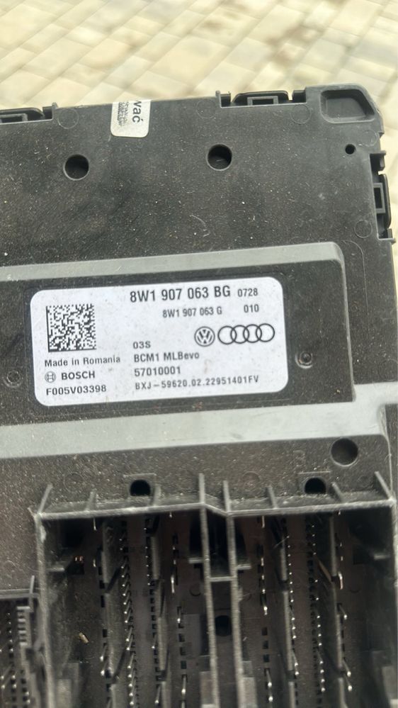 Блок комфорту audi a5 q5 a7 a4 2017- 8w1907063af  8w1907063bg