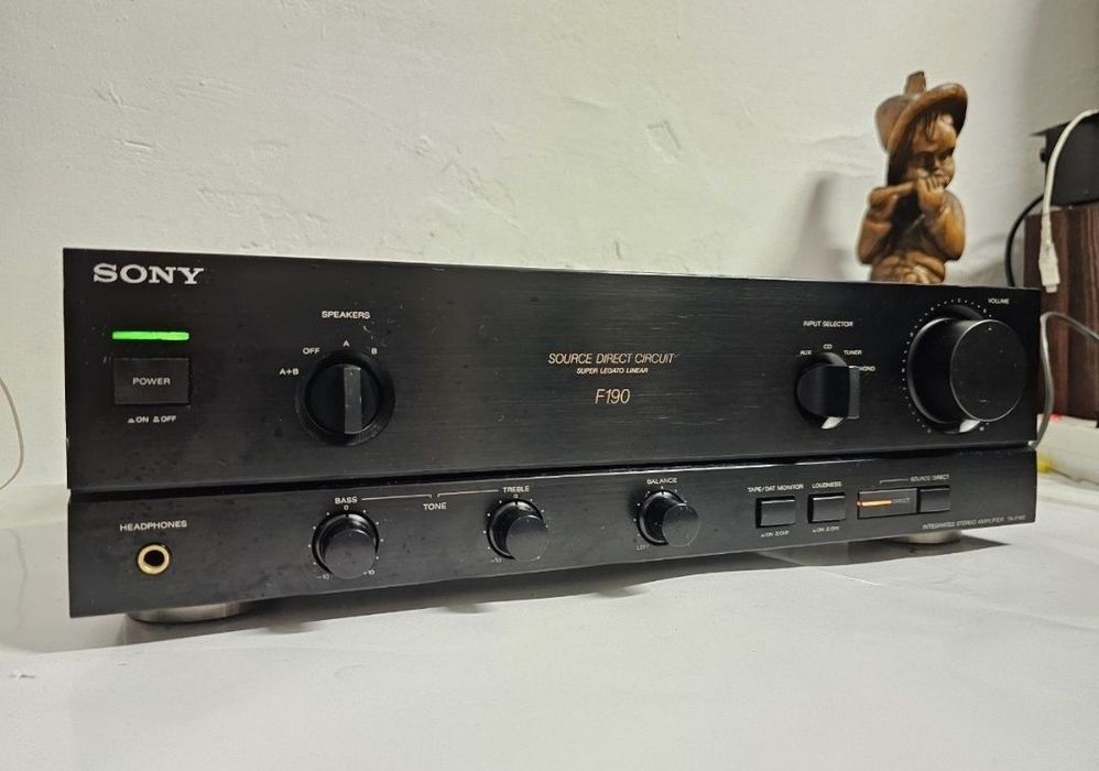 Wzmacniacz stereo Sony TA-F 190. 2 x 50 W, Made in Japan