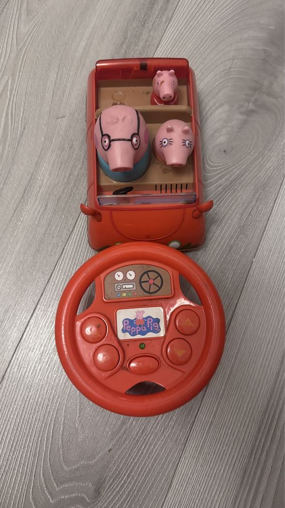 Świnka Peppa auto zdanie sterowane