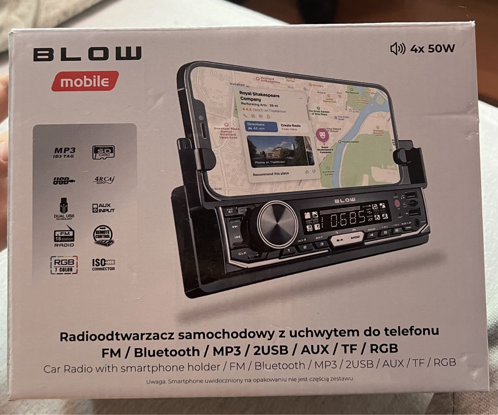 Radio Blow AVH-8970 MP3 Bluetooth Uchwyt
