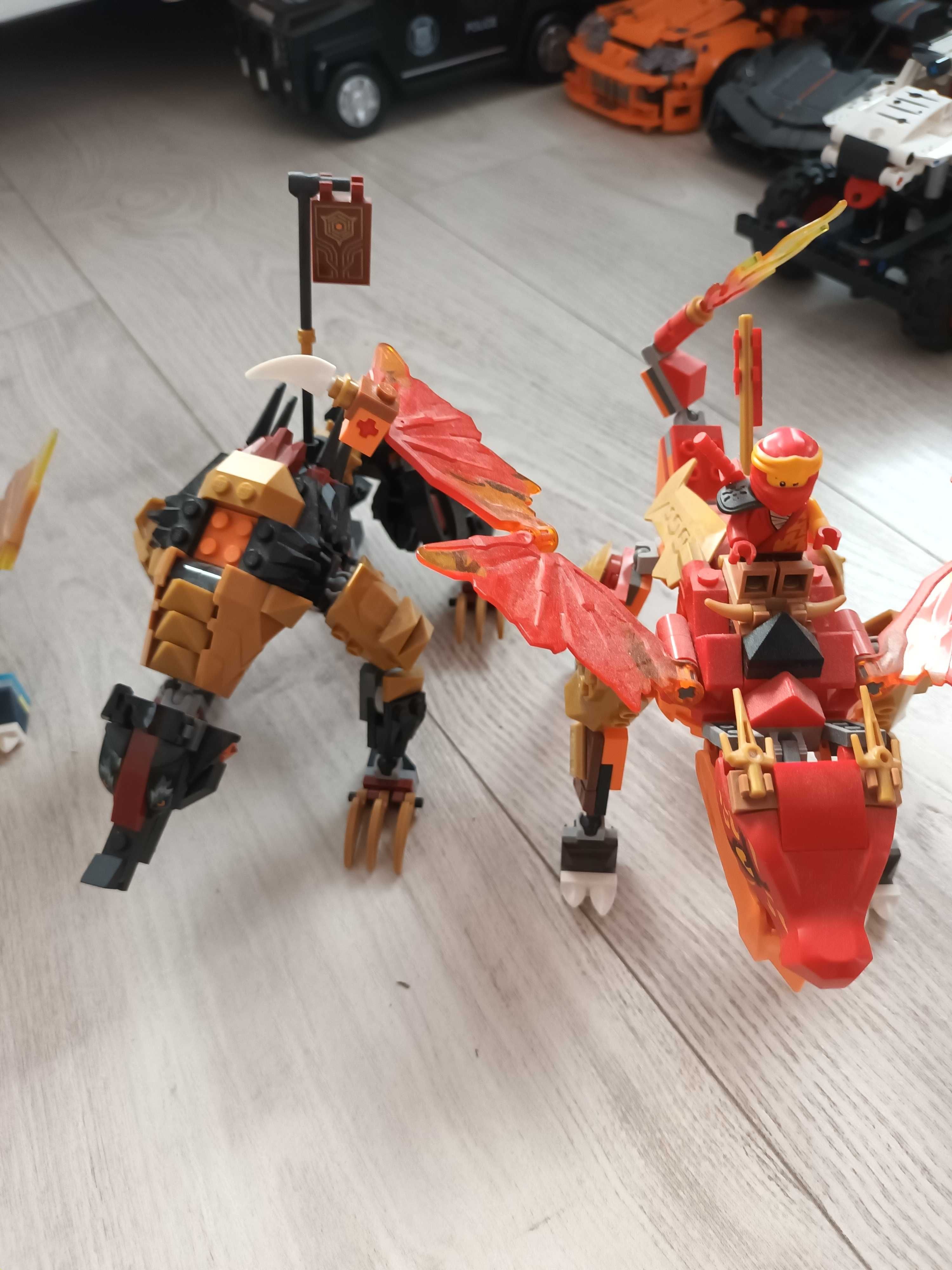 Lego smoki zadbane jak nowe