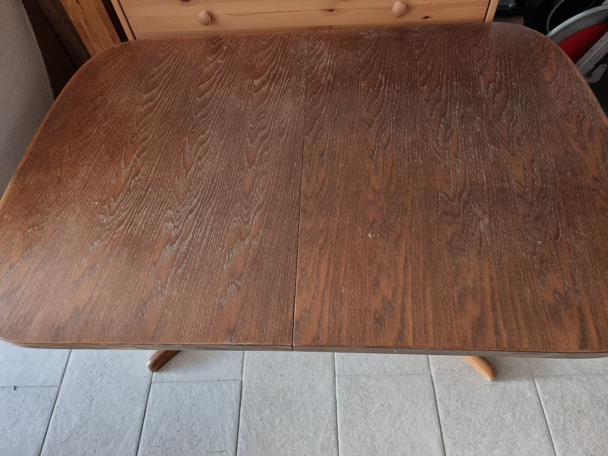 Duży Stół drewniany rozkładany szeroki