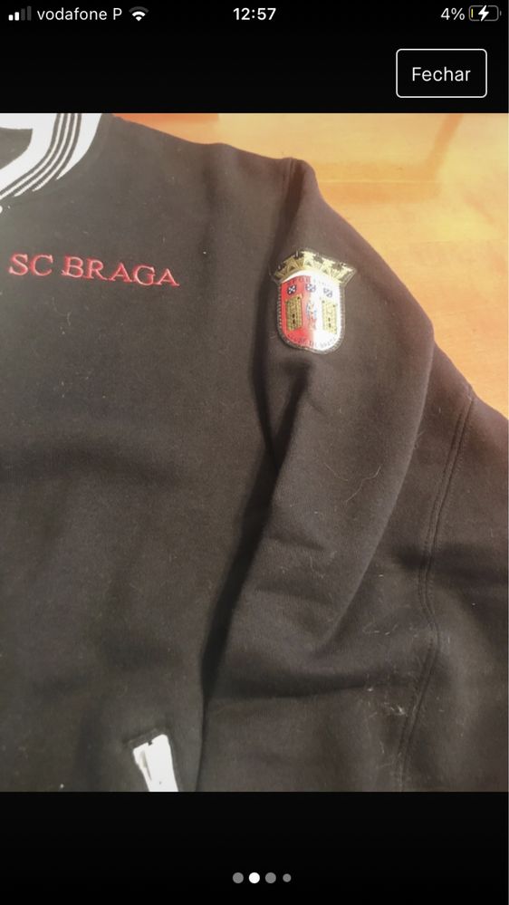 Casaco SC braga oficial