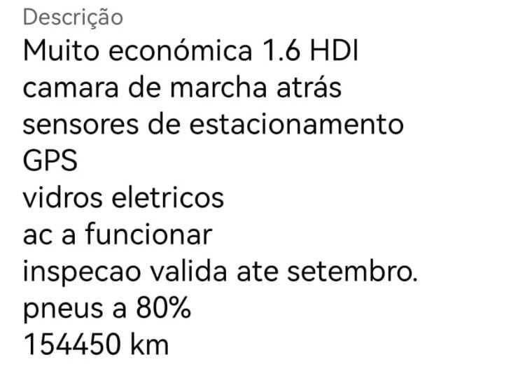 Peugeot Partner 2019 com 3 lugares *COM IVA DEDUTIVEL*