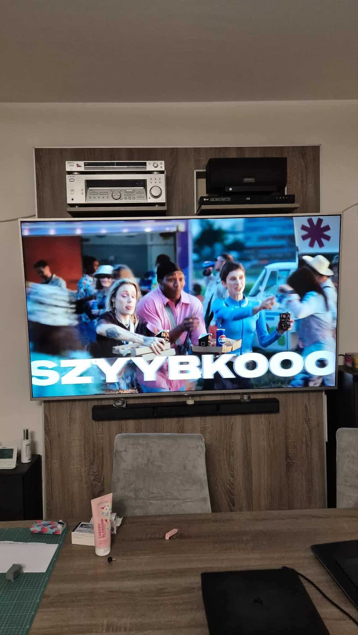 Telewizor LED SONY 65 cali model KD-65XE8577 grubość tylko 1 cm