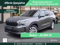 Skoda Kodiaq Selection 1,5 TSI m-HEV 150 KM 7-biegowa DSG - DOSTĘPNY OD RĘKI!