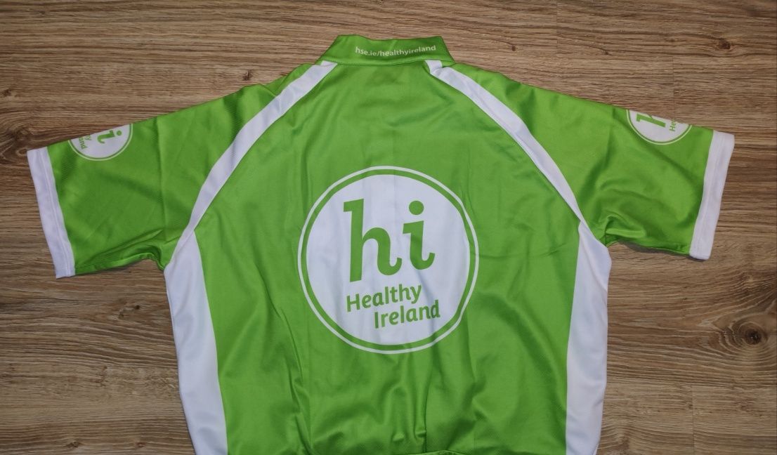 Hi Healthy Ireland Koszulka kolarska rowerowa L