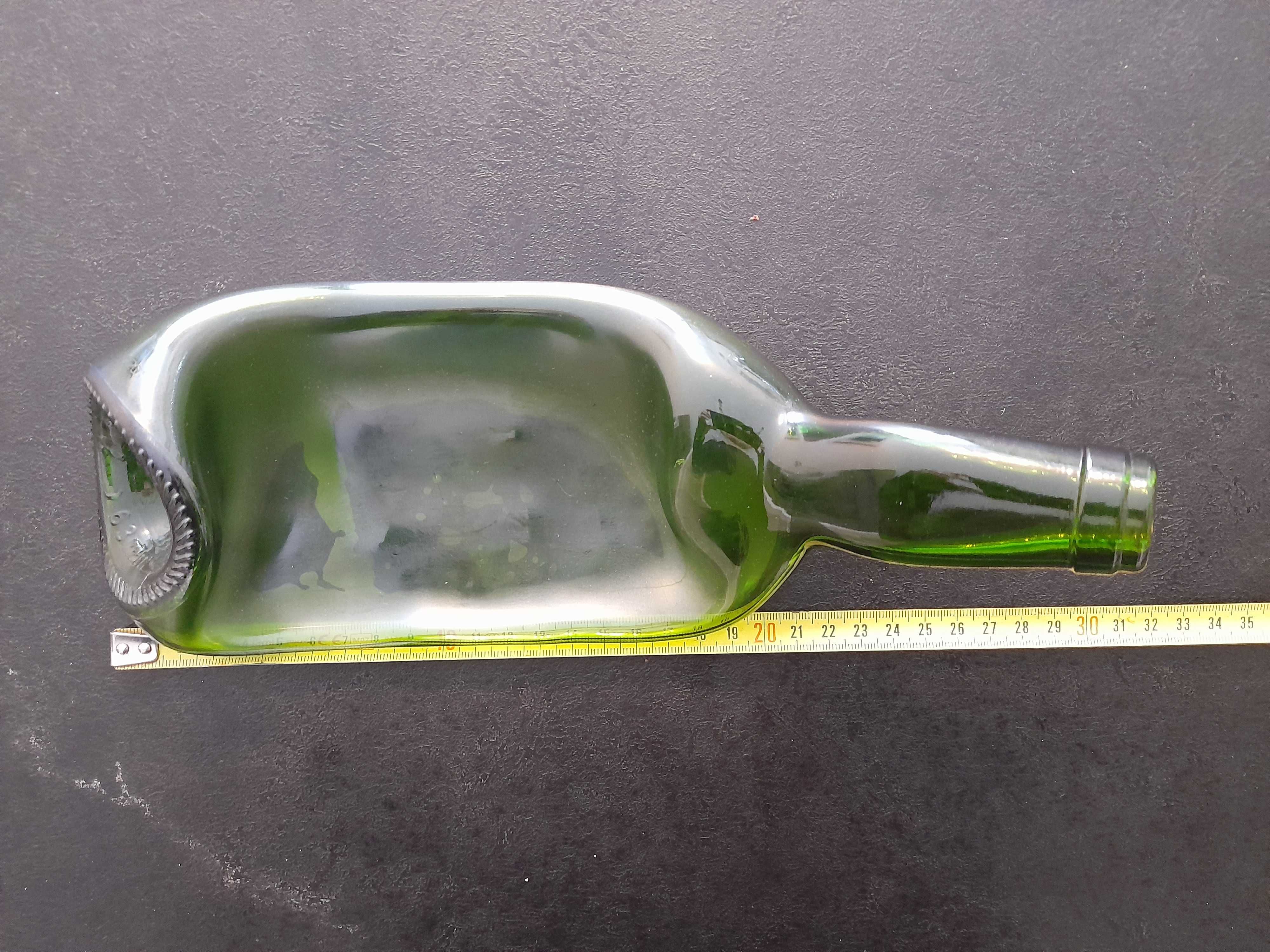 Zielona butelka podstawka