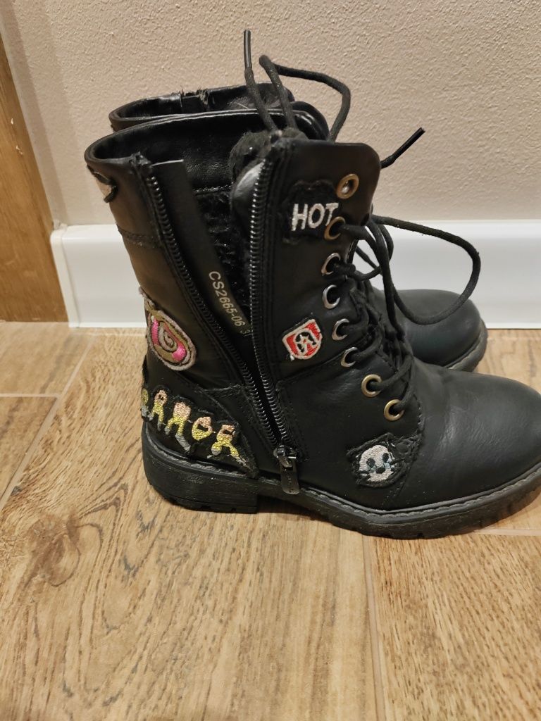 Buty dziewczęce zimowe POLECAM