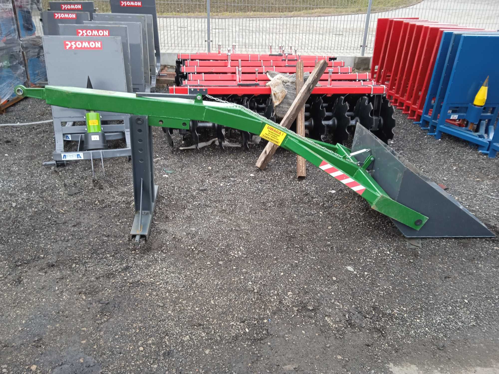 Ładowacz na tył na mechanizm mech. linka z łyżką 80cm