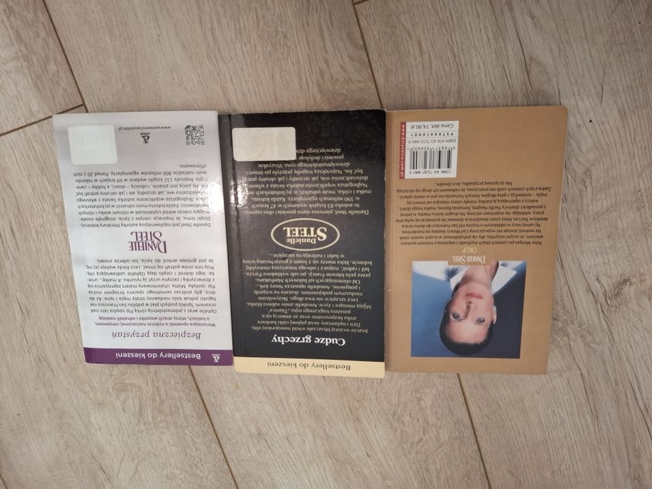 Okup, Cudze grzechy, Bezpieczna przystań Danielle Steel zestaw książek
