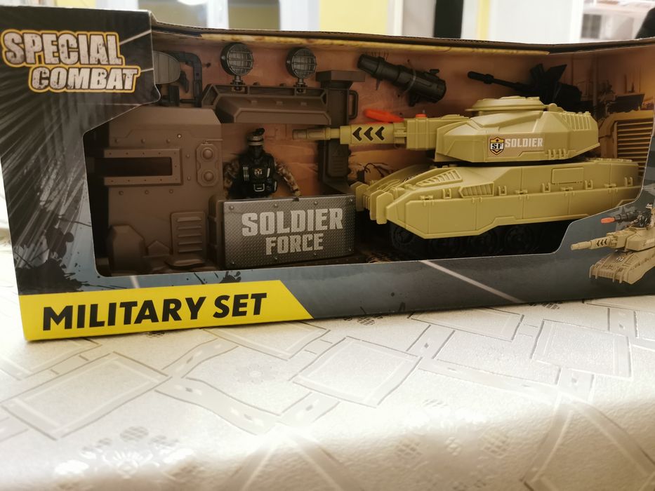 Czołg zabawka - military set special combat