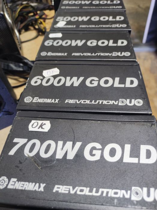 БЖ Enermax Revolution Duo 700W (80Plus Gold) ERD700AWL-F 2*(6+2)PIN
